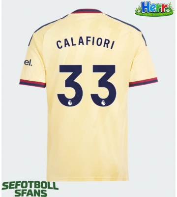 Arsenal Riccardo Calafiori #33 Tredje Tröja 2026-27 Kortärmad